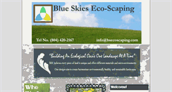 Desktop Screenshot of bsecoscaping.com